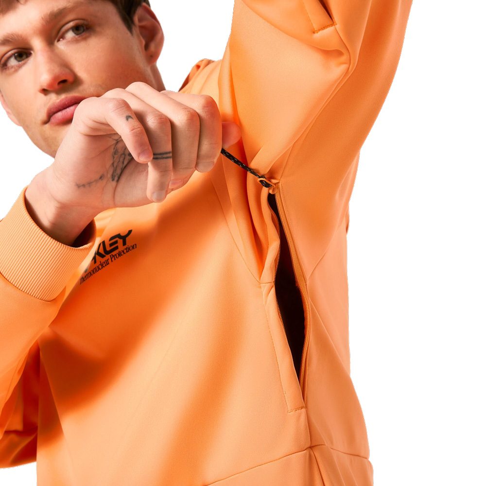 Oakley Park RC Softshell Hoodie Herren soft orange