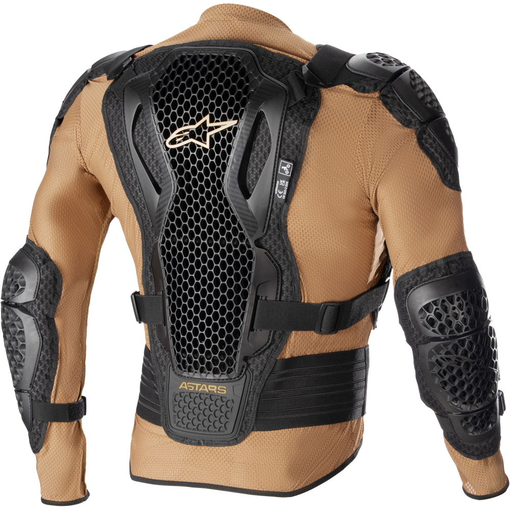 Alpinestars - Gilet anatomique Bionic Action v2 Sable / Noir