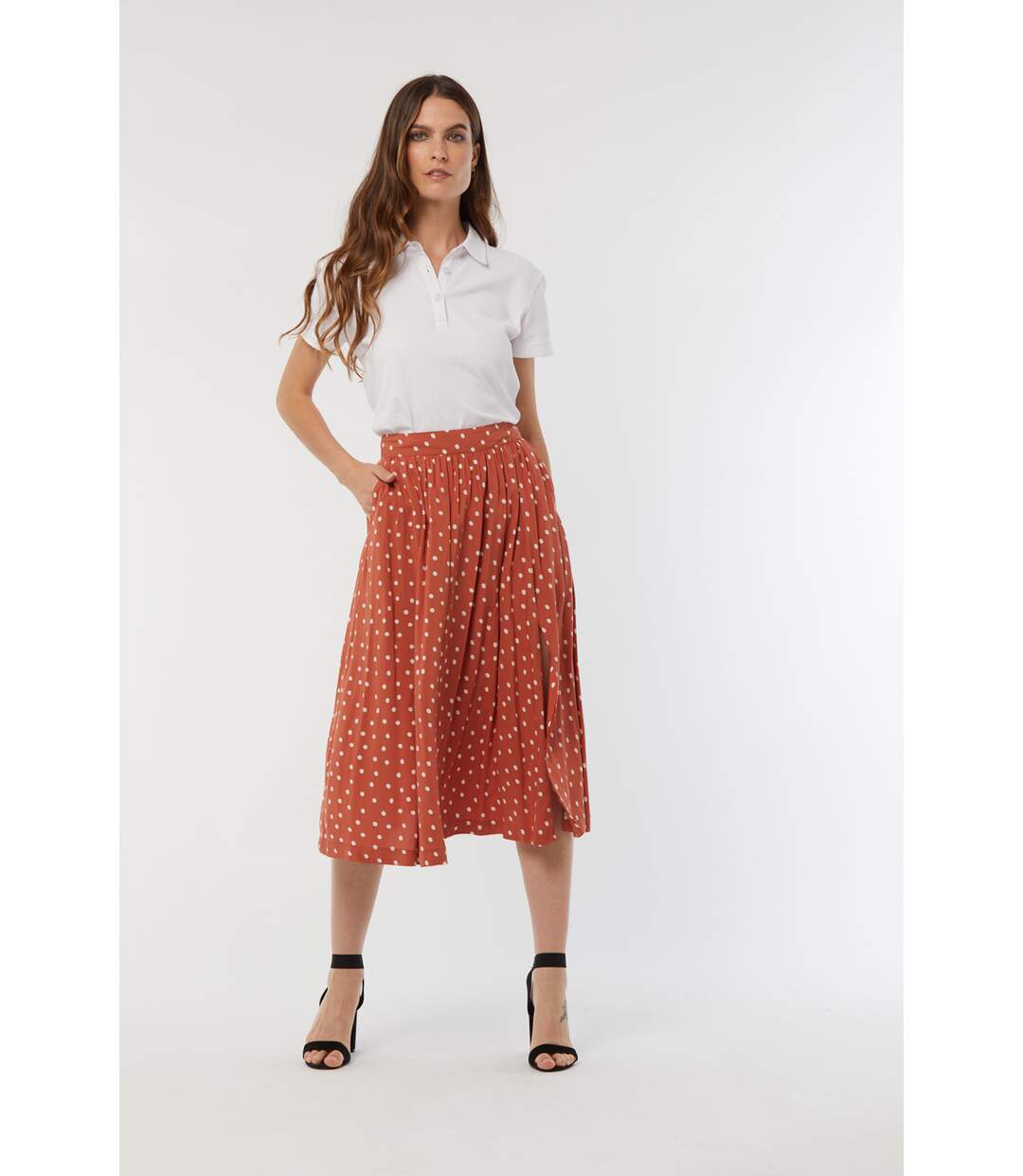 Jupe viscose regular PYA