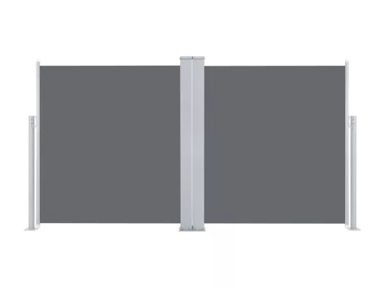 Auvent latéral rétractable Anthracite 120 x 600 cm