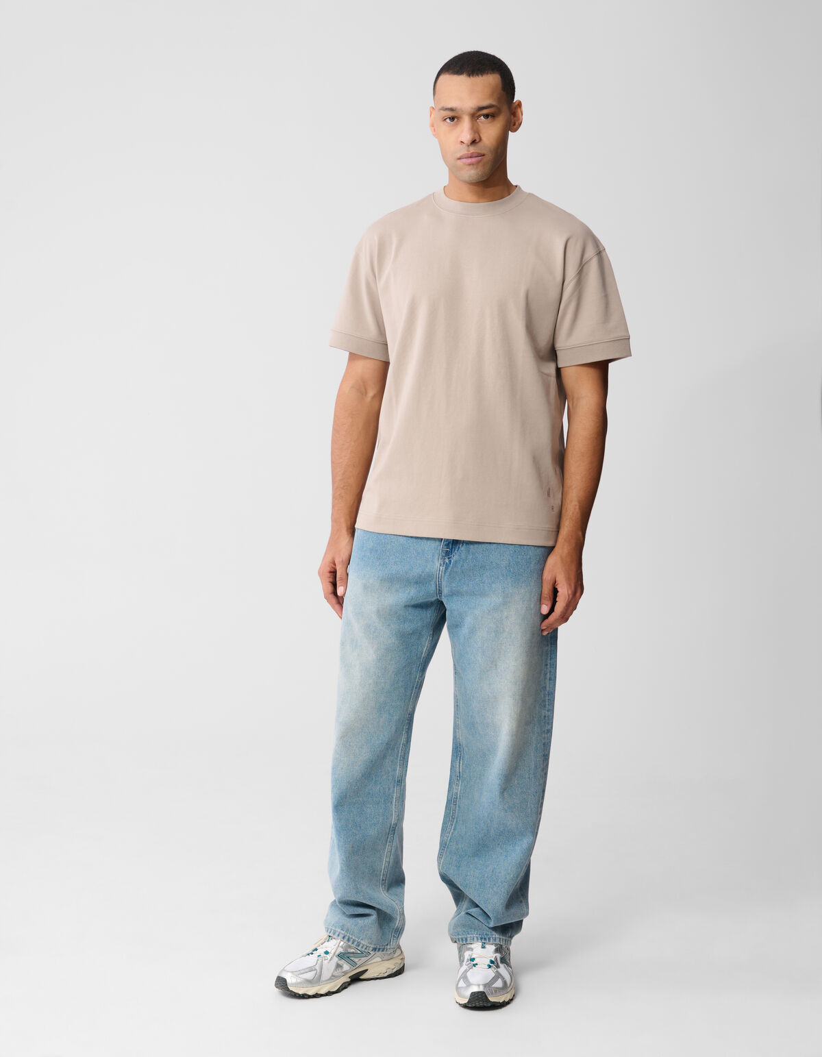 Baggy Fit Jeans Mediumstone L34