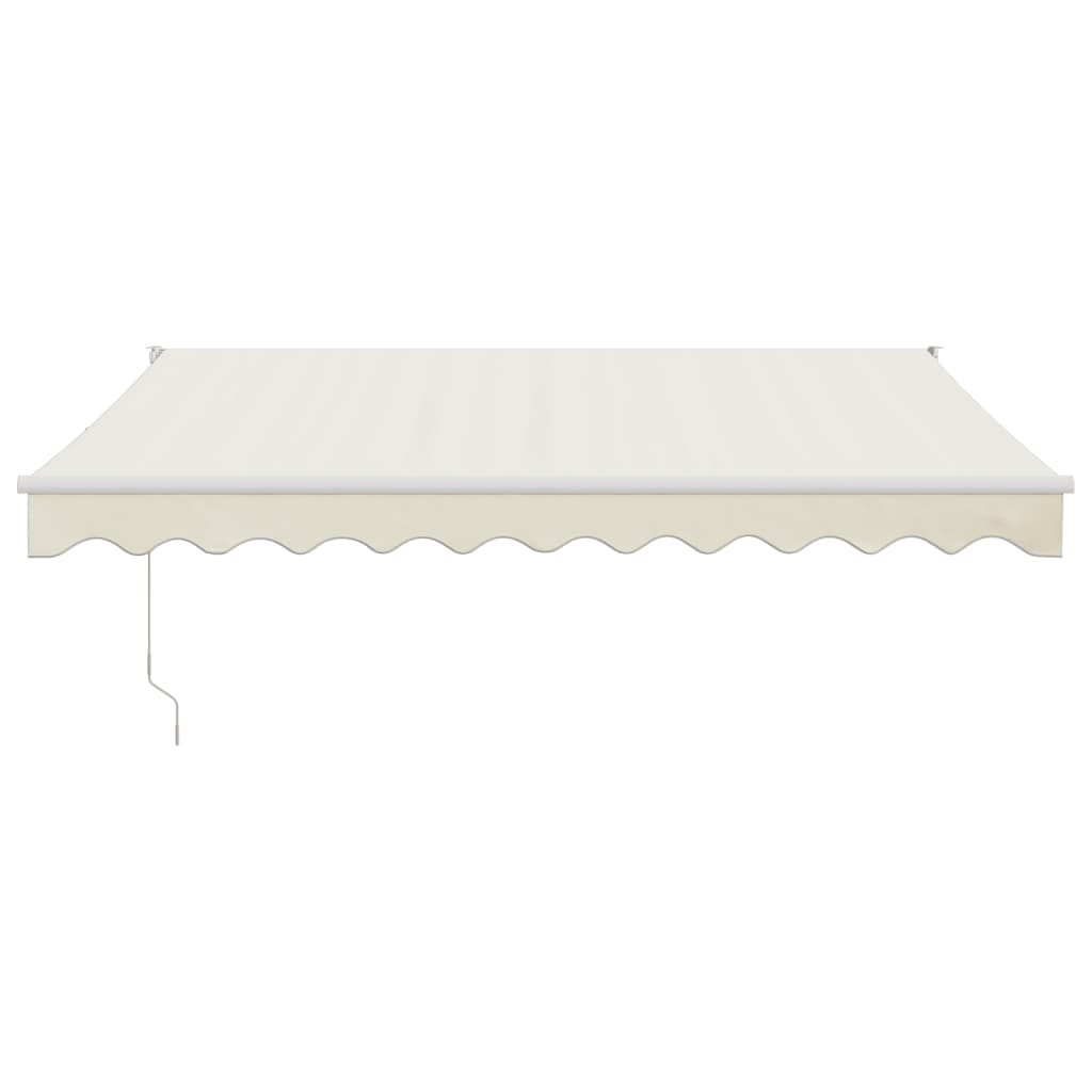 Auvent rétractable automatique crème 3,5x2,5 m