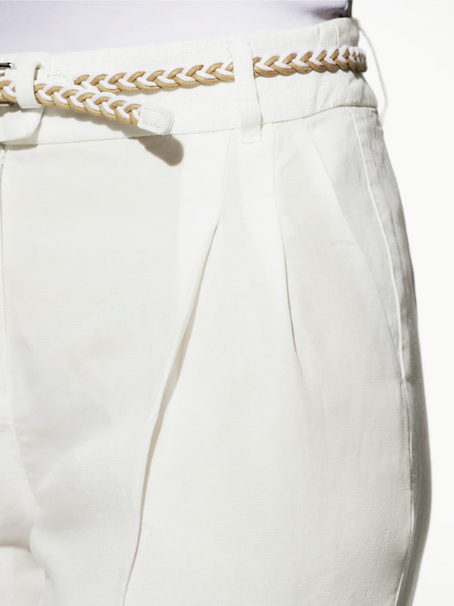 Leinenmix Chino