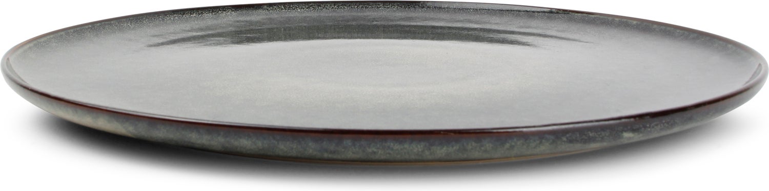 Salt&Pepper dinerbord Stitch groen / grijs D 26 H 1,8 cm