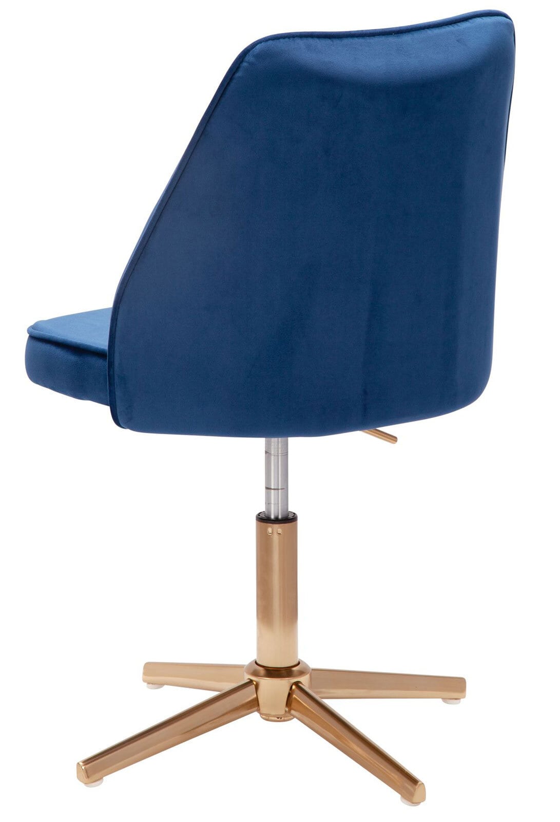 Drehstuhl Farsund blau/gold