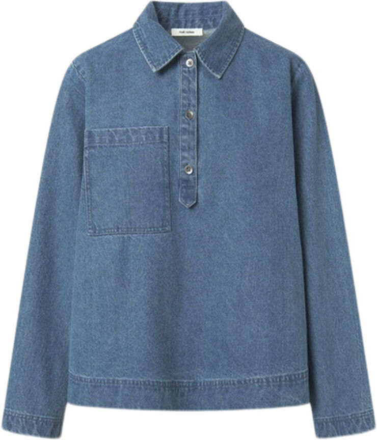 Nué Notes Zion Shirt Heavy washed denim