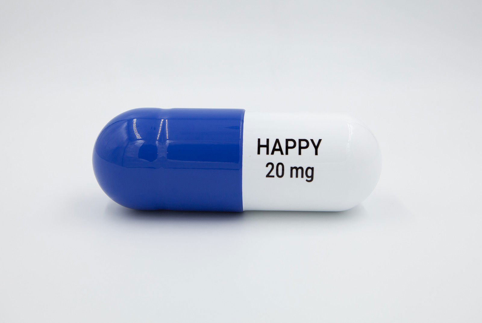 Ceramic Happy Pill by Tal Nehoray - Limited Edition. Edition of: . .