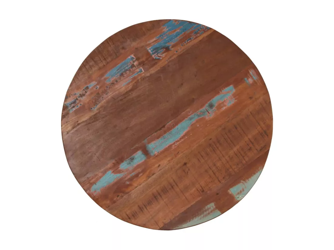 Table de bar Bois de récupération massif 75 x (76-110) cm