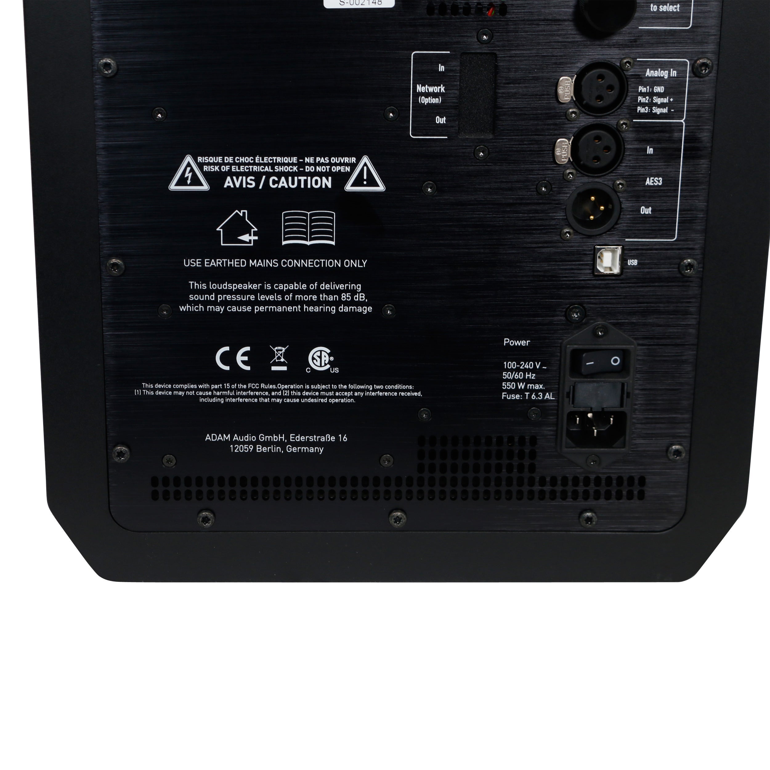 Adam S3V actieve studiomonitor (per stuk)
