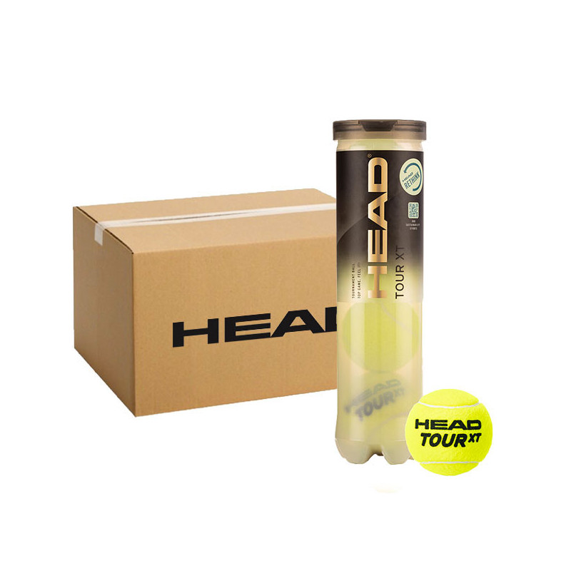 Carton Head Tour XT 18 tubes 4 balles