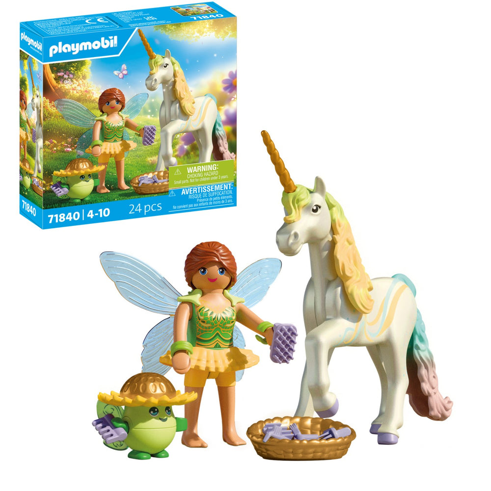 Køb Playmobil® Collectible Unicorn: Rainbow Flower With Fe