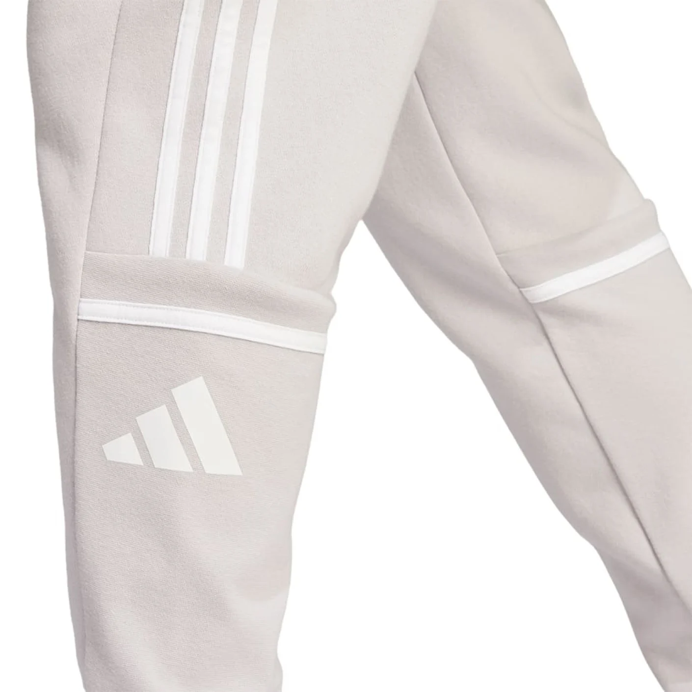 Adidas Squadra 25 Joggingsbroek Lichtgrijs Wit