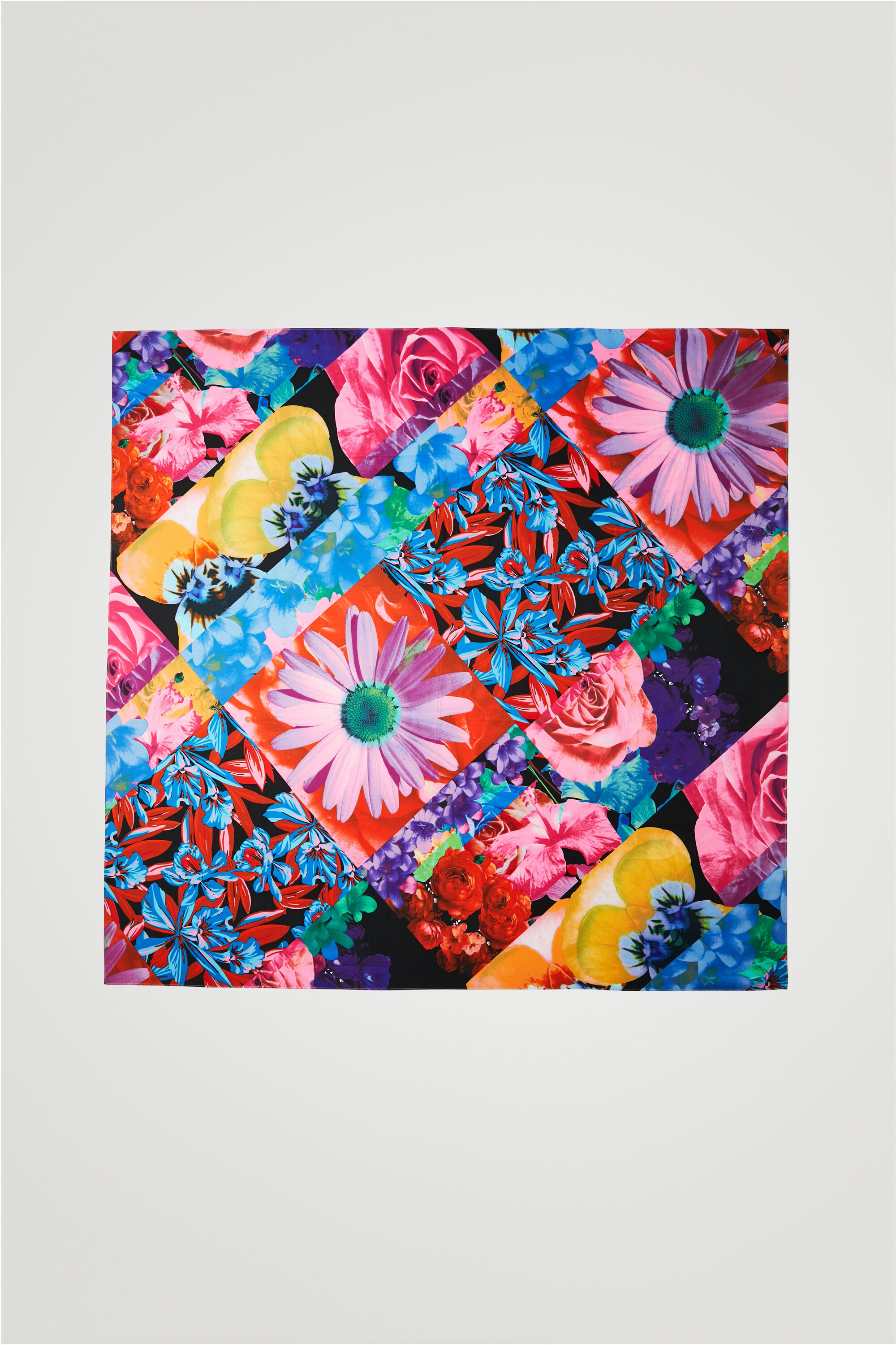Foulard numérique patchwork