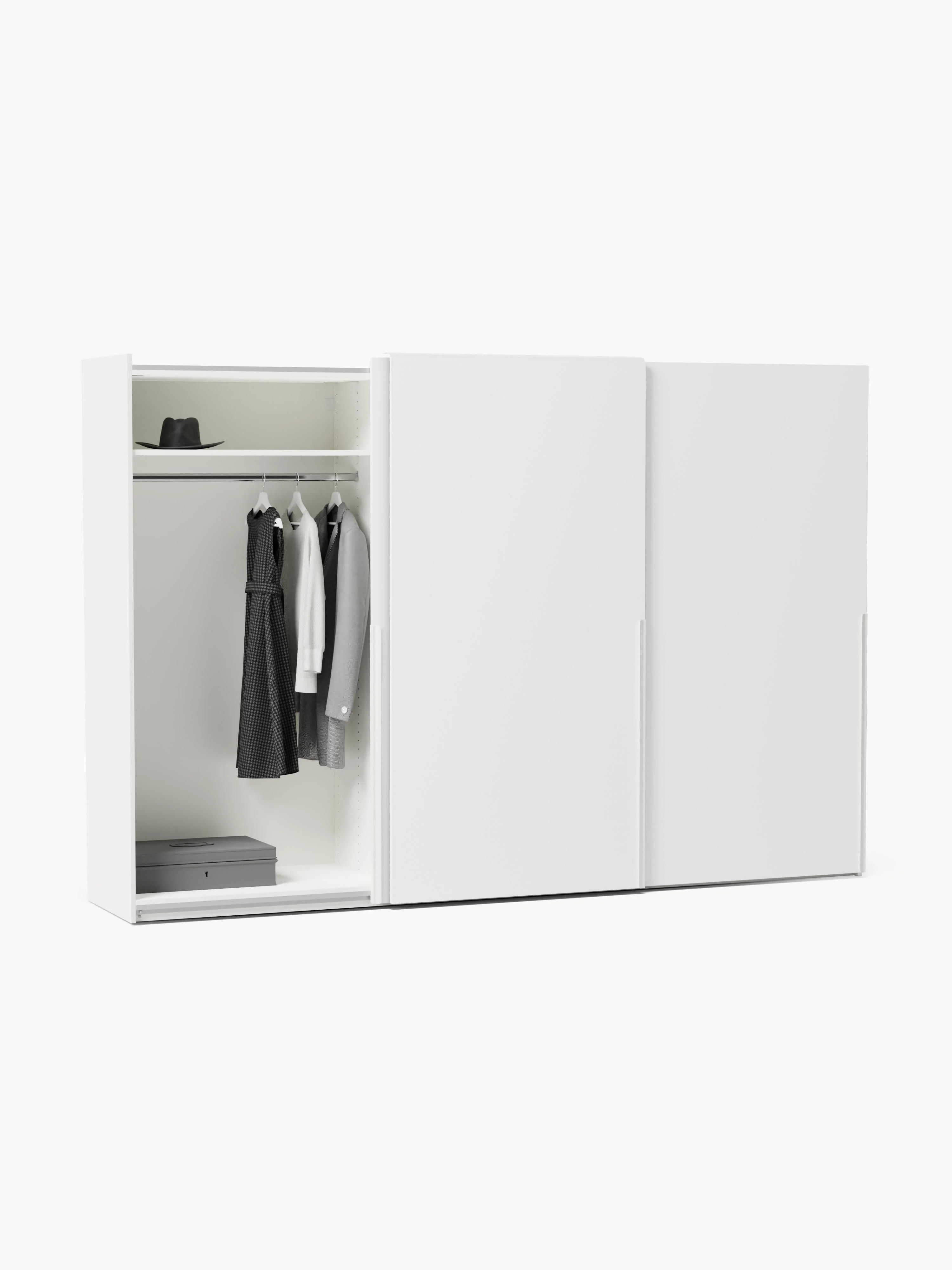Modulaire schuifdeurkast Leon, 300 cm breed, diverse varianten
