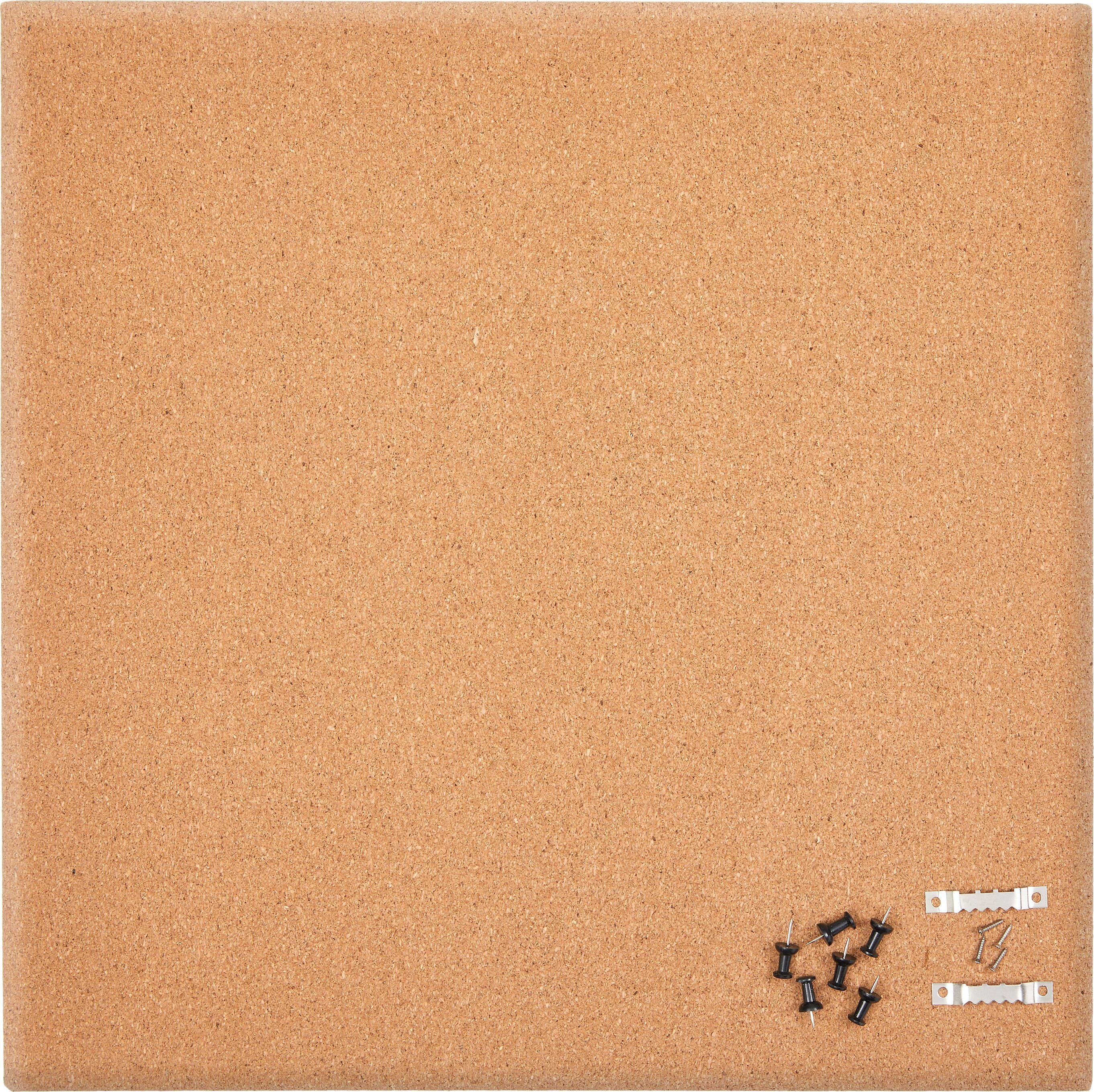 PAUL Pinnwand - Natur / B: 40.0 cm x T: 40.0 cm x H: 2.0 cm