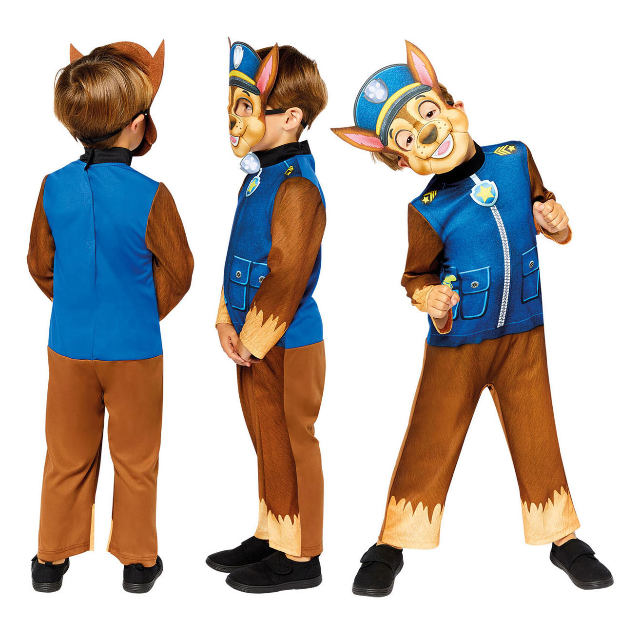 Kinderkostuum PAW Patrol Chase, 4-6 jaar