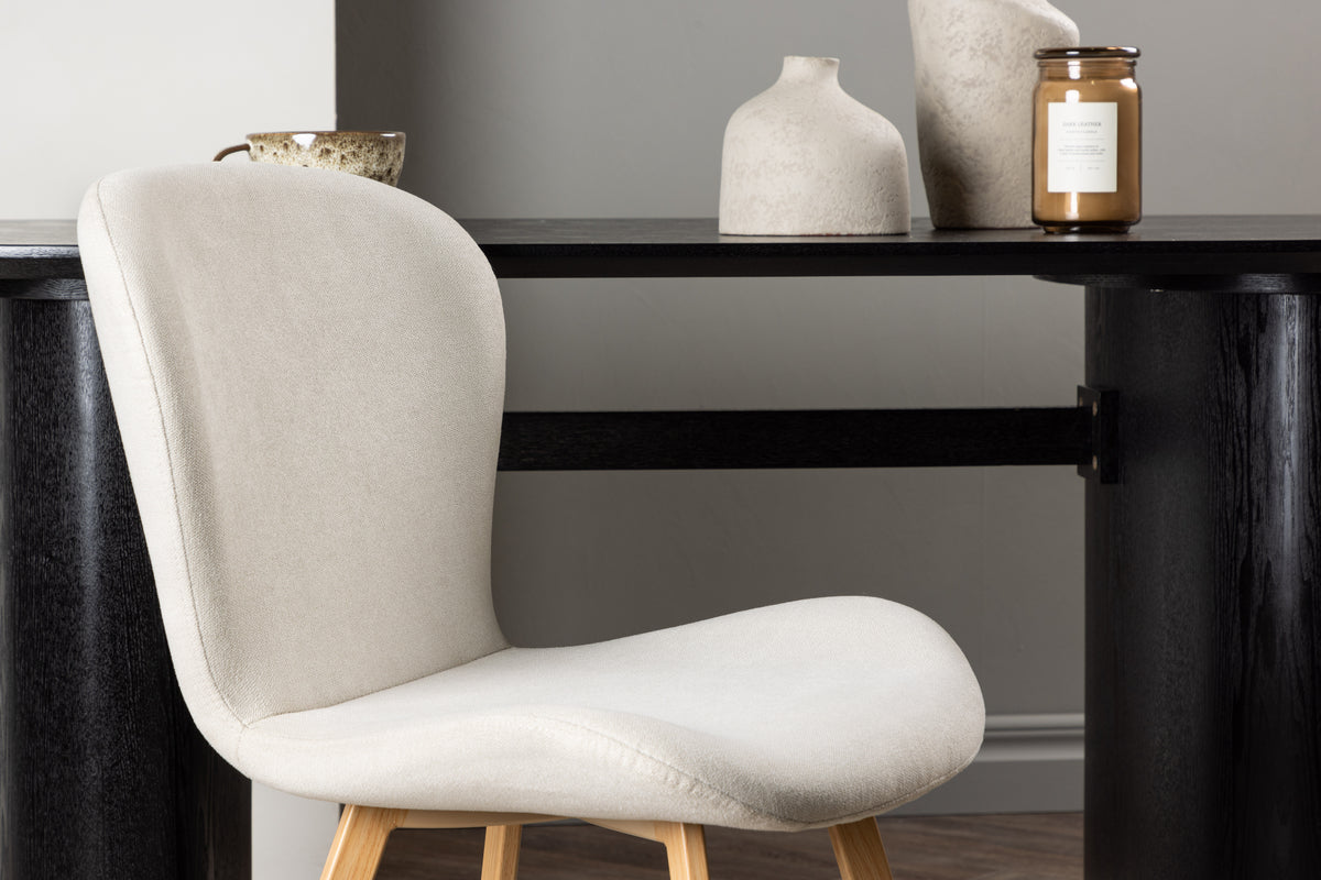 Nesna Eetkamerstoel - Set van 2 - Beige