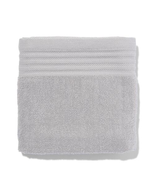 essuie-mains 50x50 coton gris