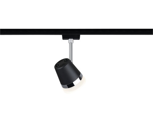 Paulmann URail Spot 1-lamp Cone zwart/mat 230V