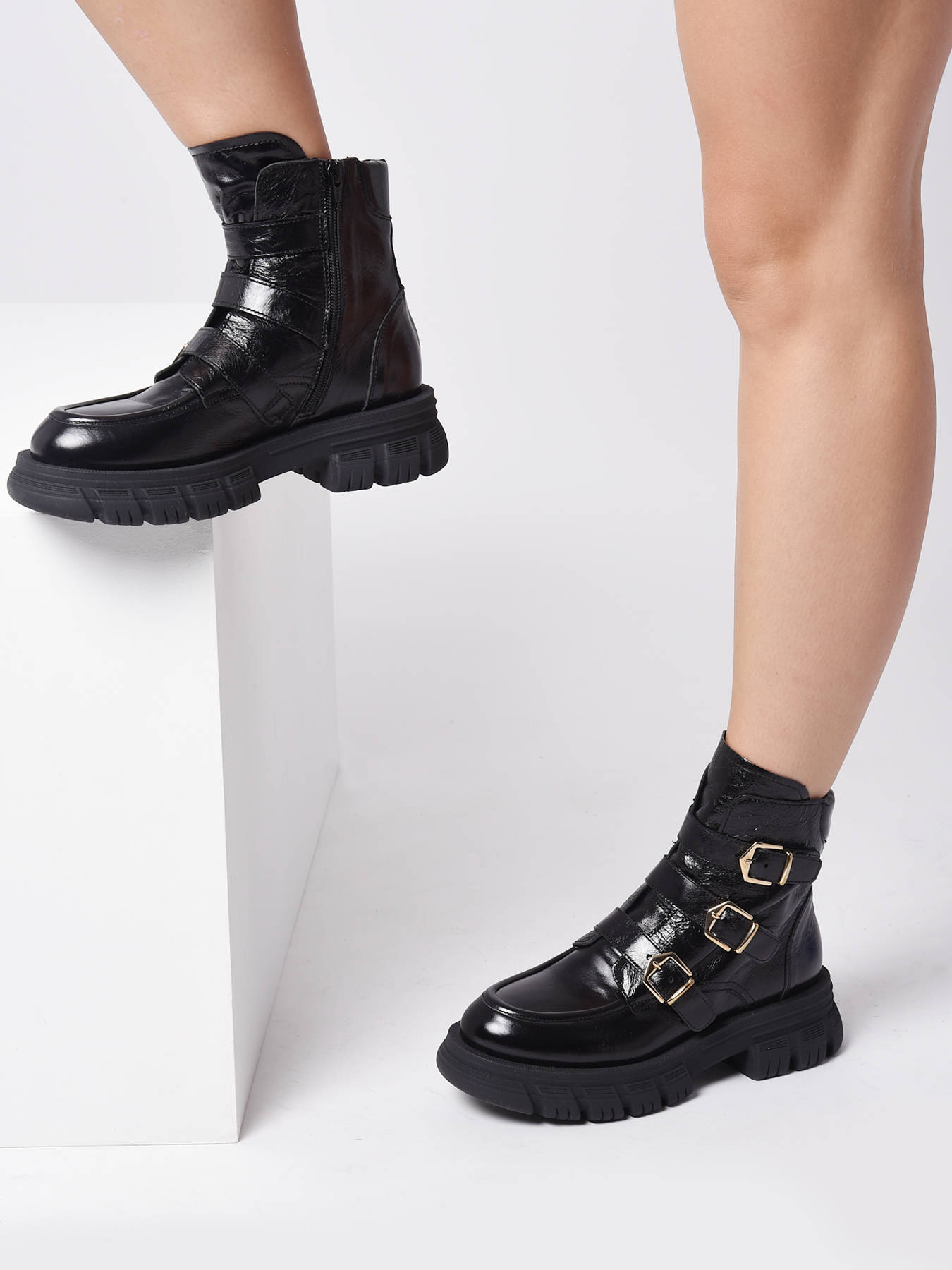 Boots en cuir SEMERDJIAN