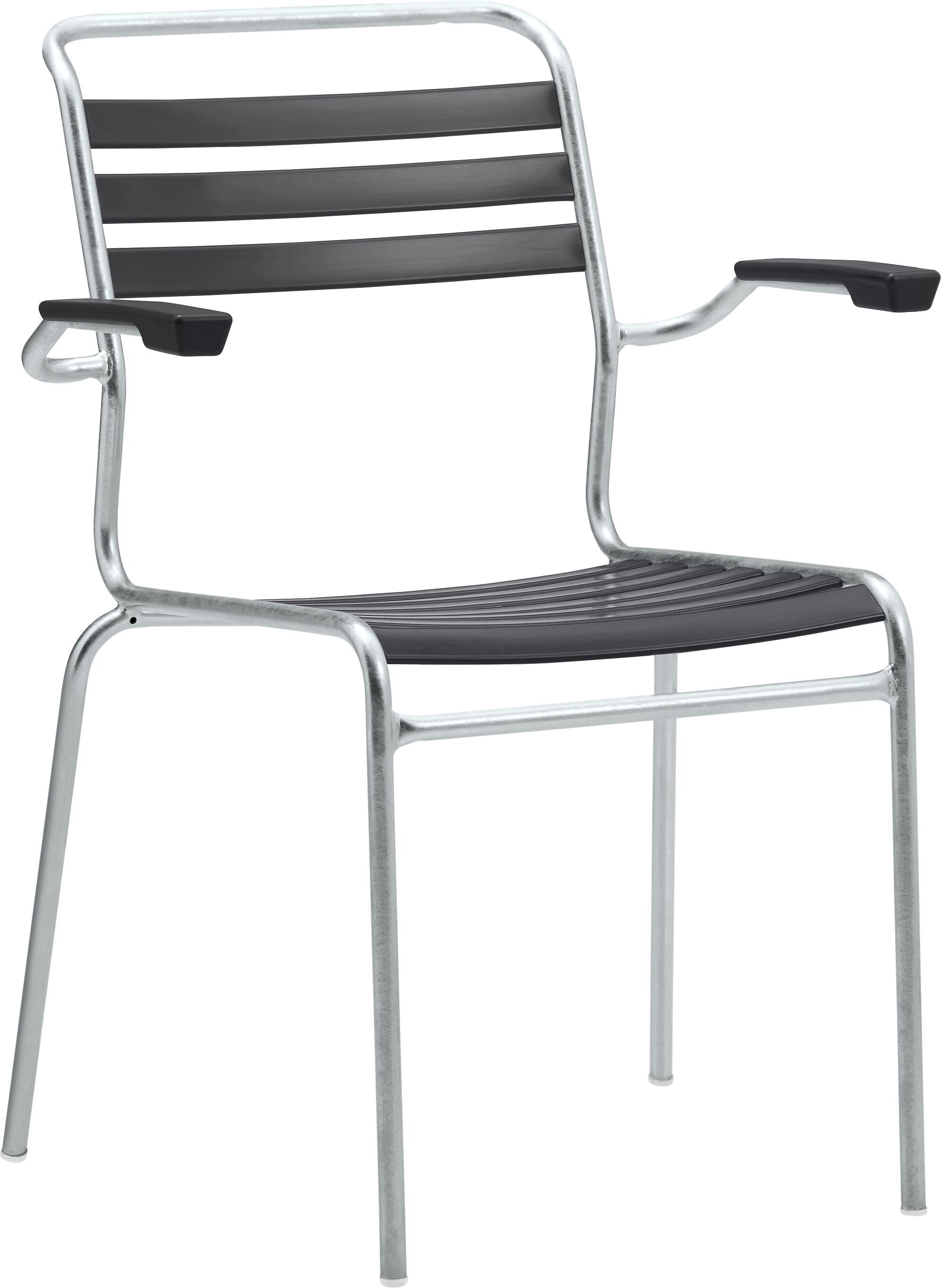 Schaffner SÄNTIS Stuhl - Anthrazit / B: 62.0 cm x T: 60.0 cm x H: 85.0 cm