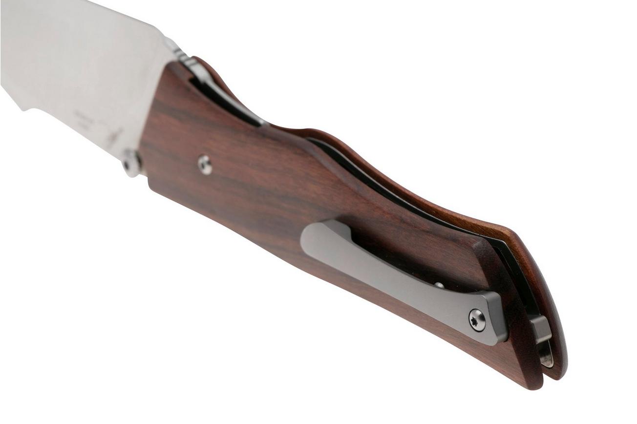 Artisan Cutlery Ahab 1851P-WD, Sand Polished AR-RPM9, Brown Wood zakmes