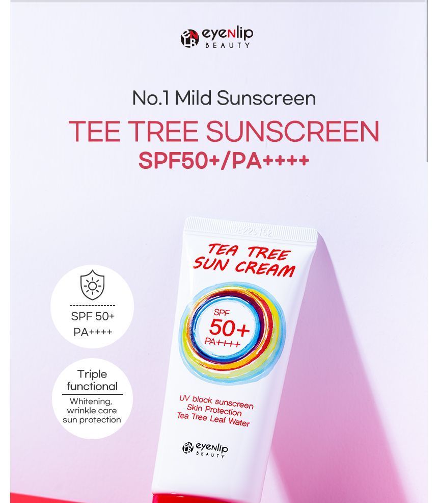 eyeNlip - Tea Tree Zonnebrandcrème