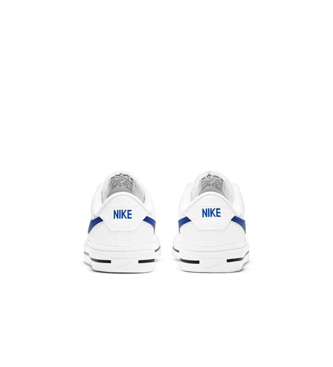 Nike Court Legacy Big Kids Shoes WHITE-GAME-ROYAL-BLACK