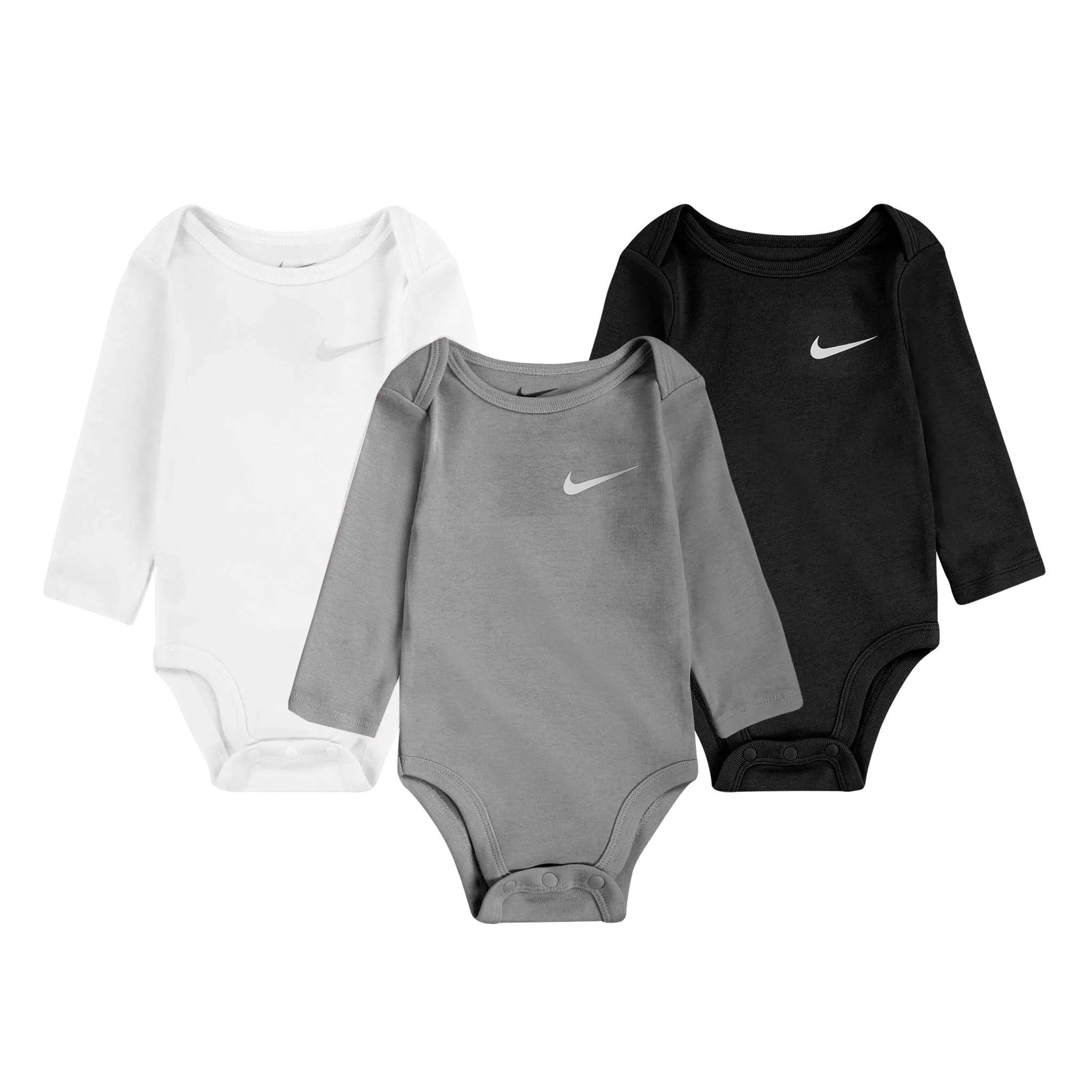 Nike Cache-Couche Manches Longues Paquet de 3 0-9mois