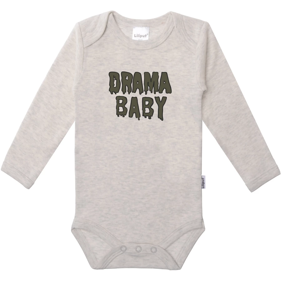 Liliput Amineckbody Drama Baby grau melange