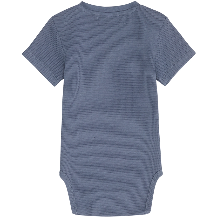 Sense Organics Kurzarmbody bue-grey