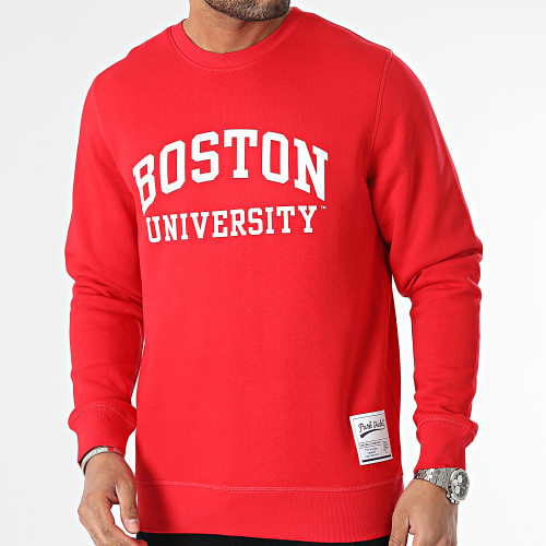 Sweat Crewneck Boston Rouge Blanc