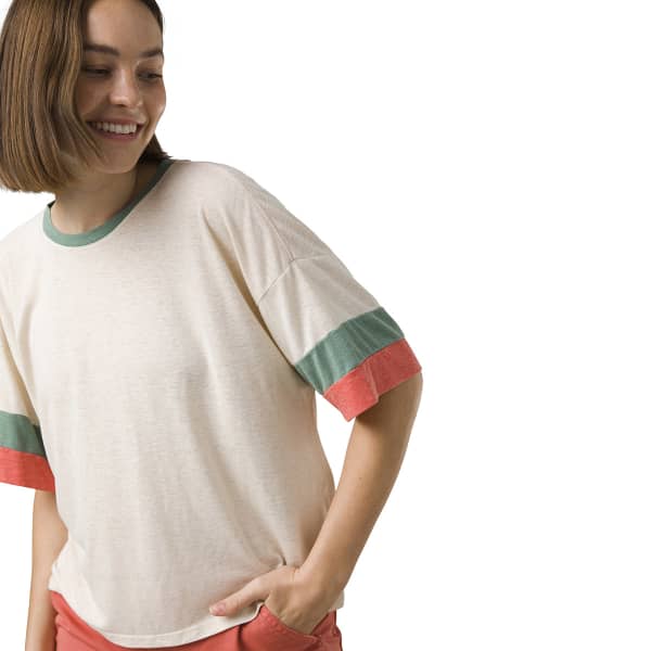 T-shirt PRANA COZY UP SKYWALK TEE W CANVAS