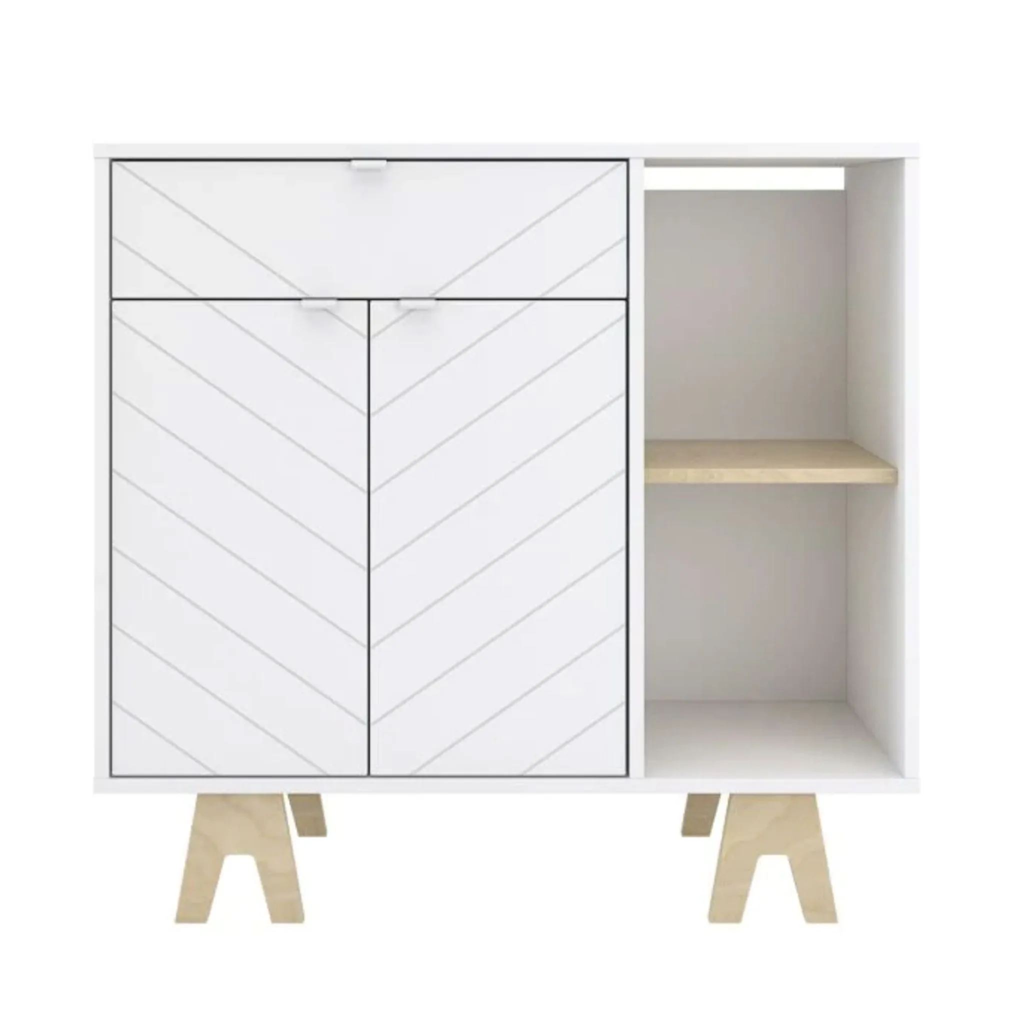 Nexera Buffet Gossip - Blanc  Naturel