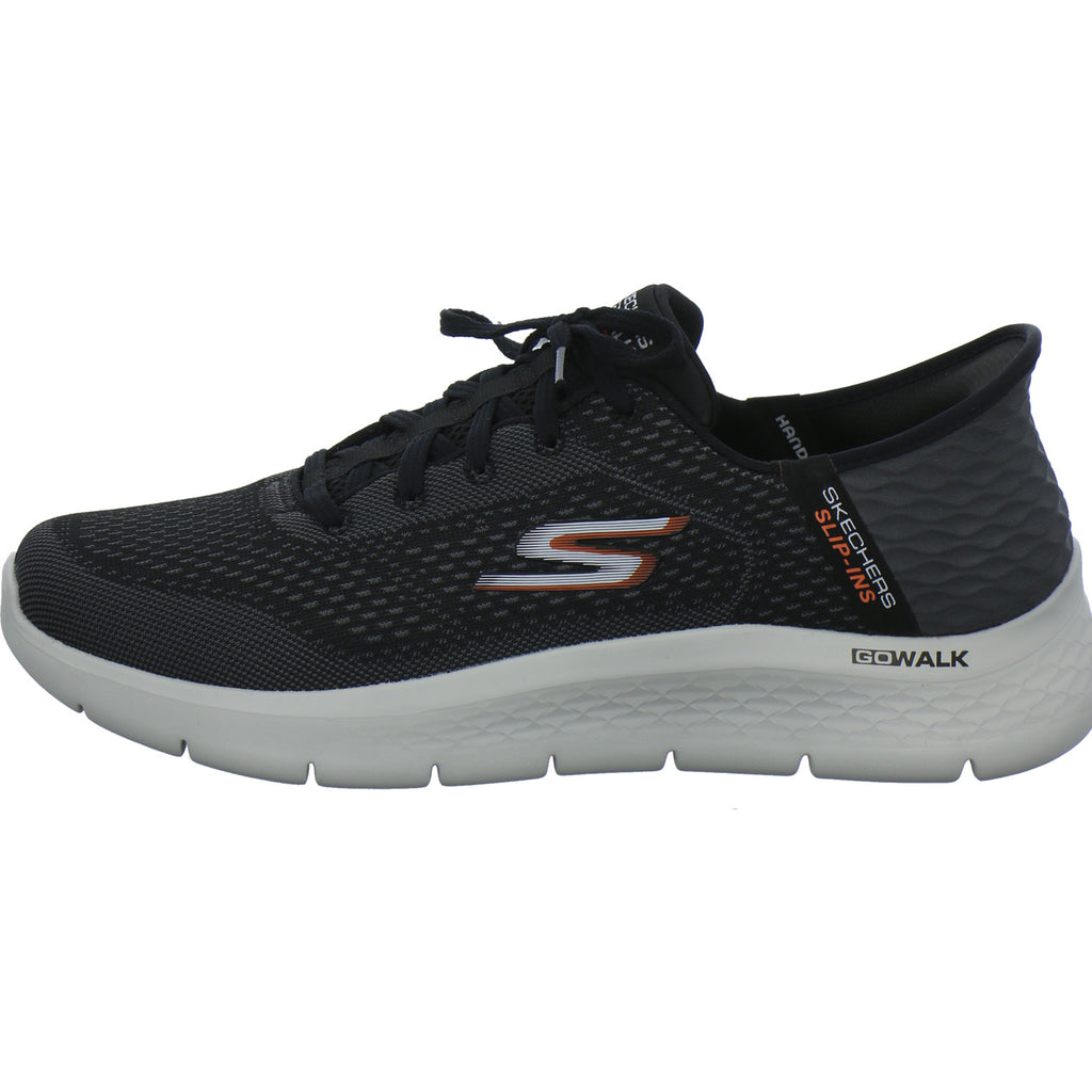 Skechers Sneaker Herren Go Walk Slip-Ins Schwarz