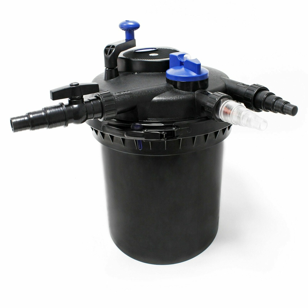 Filtre de bassin à pression uvc 11 watts jusqu'à 12 000 litres