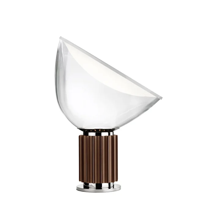 Flos - Taccia small LED Tischleuchte, Bronze