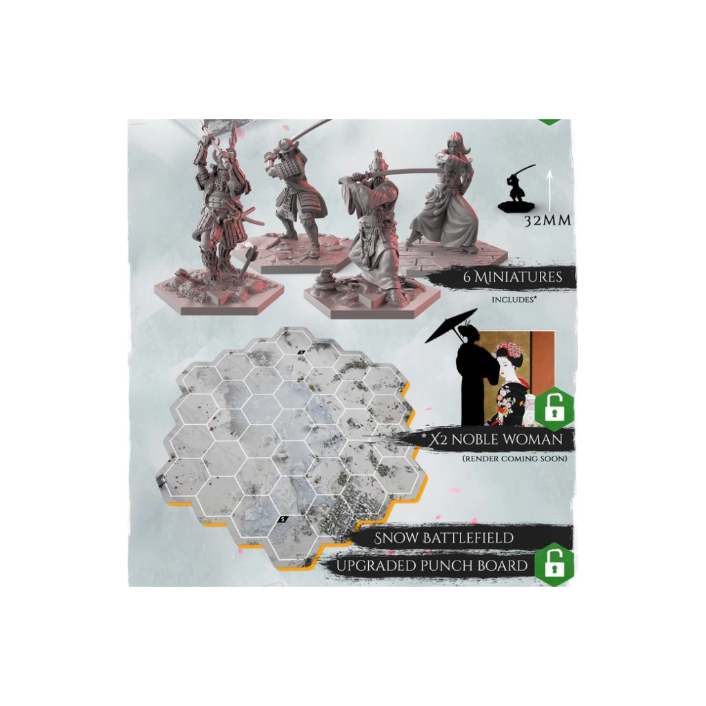Senjutsu : Battle for Japan - Inkdrop All In Deluxe Kickstarter Edition