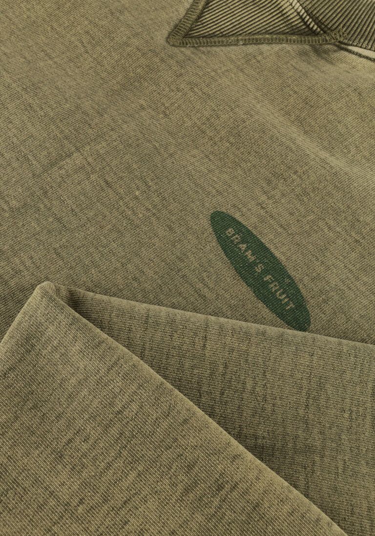 khaki bram's fruit sweater distressed f*ck off i'm gardening crewneck