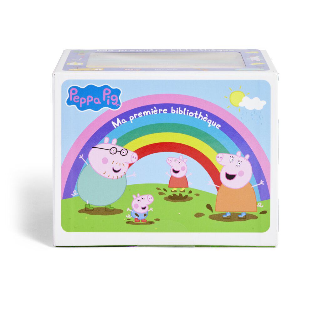 Coffret Ma première bibliothèque livre d'histoire Peppa Pig