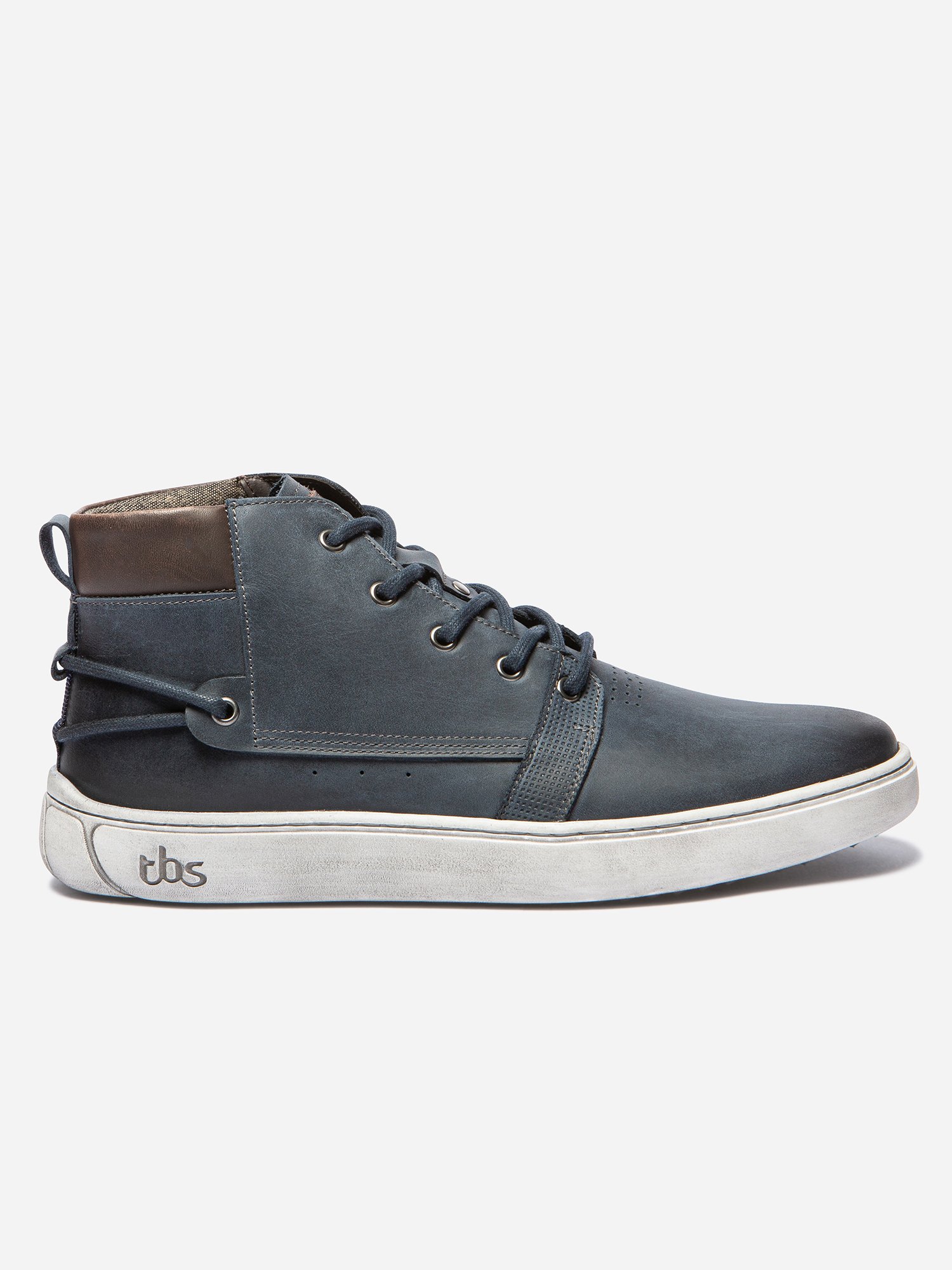 Baskets Montantes Homme Purefoam Cuir Marine