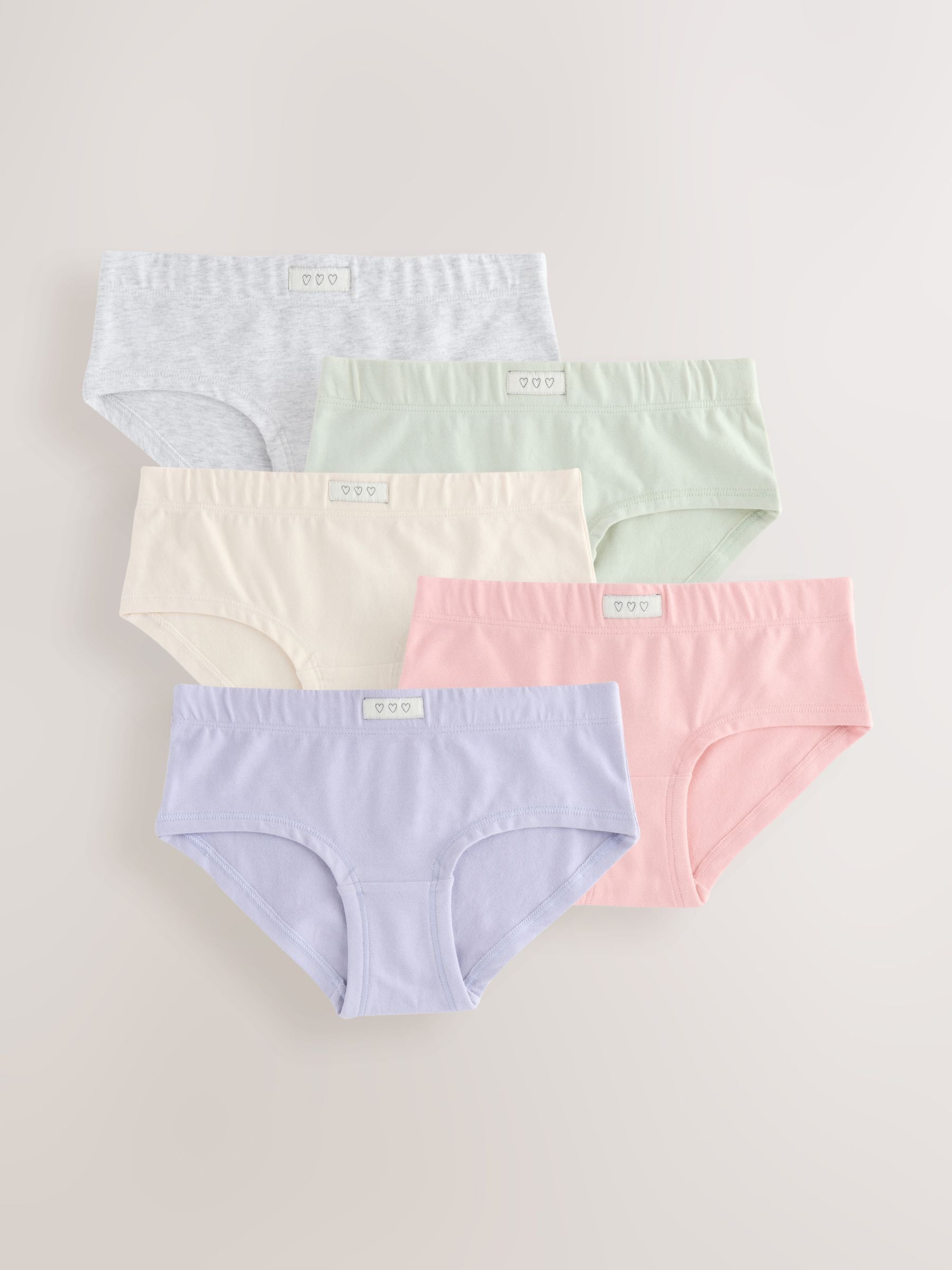 blauw/roze - Soft Touch Hipsters 5 -pack (2-16jaar)