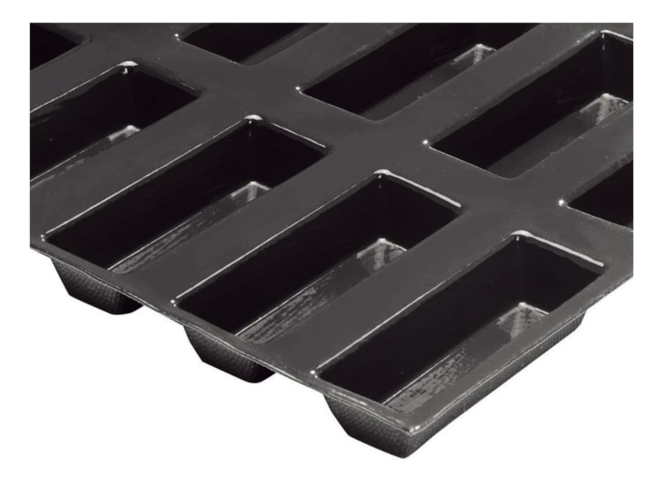 Moule 24 cakes allongés - 60 x 40 cm - Flexipan