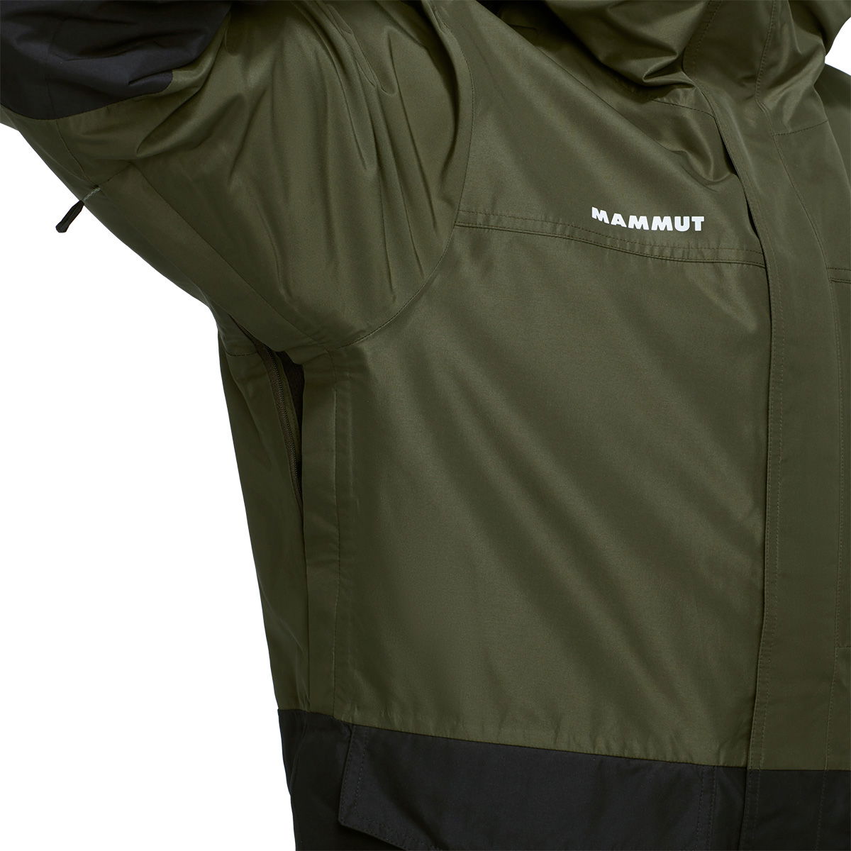 Mammut Fall Line HS Thermo Skijakke, herre (Dark-Marsh)