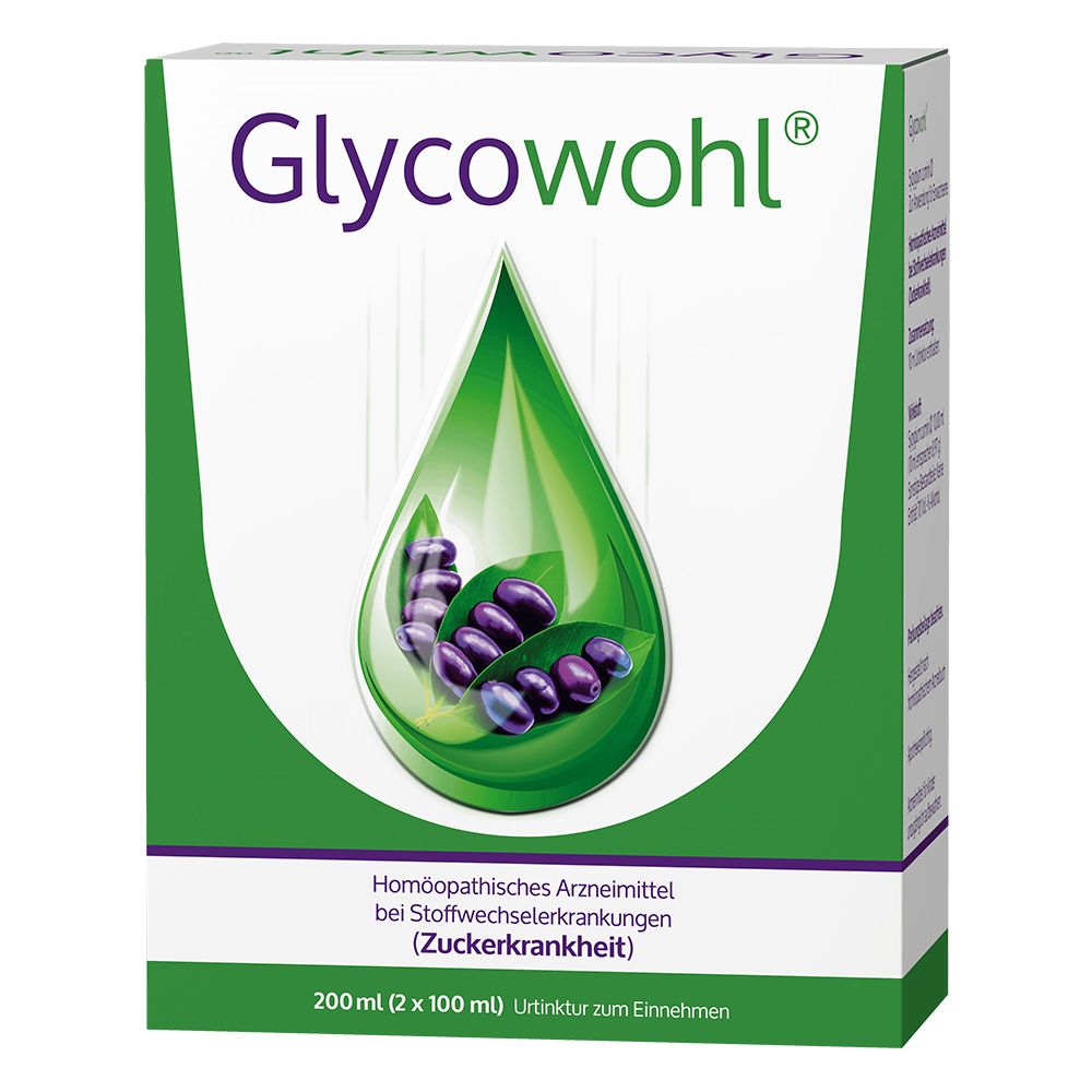 GLYCOWOHL® pflanzliche Tropfen bei Diabetes und Blutzucker