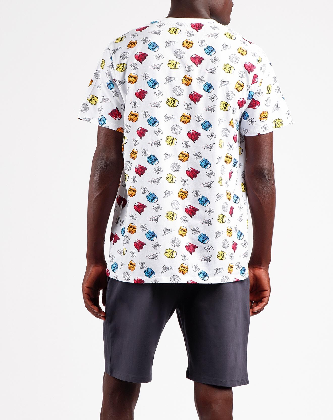 Star Wars Pyjama T-Shirt & Short Icarus blanc/gris