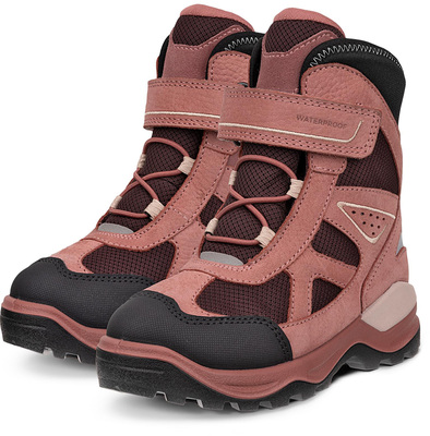 Ecco Snow Mountain GTX Vintersko, Black/Petal/Fig