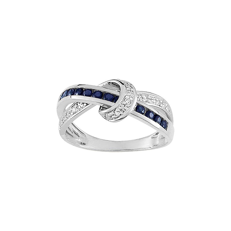 Bague femme - Saphir - Or 18 Carats