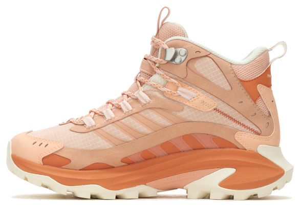 Chaussures de Randonnée Femme Merrell Moab Speed 2 Mid Gore-Tex Rose