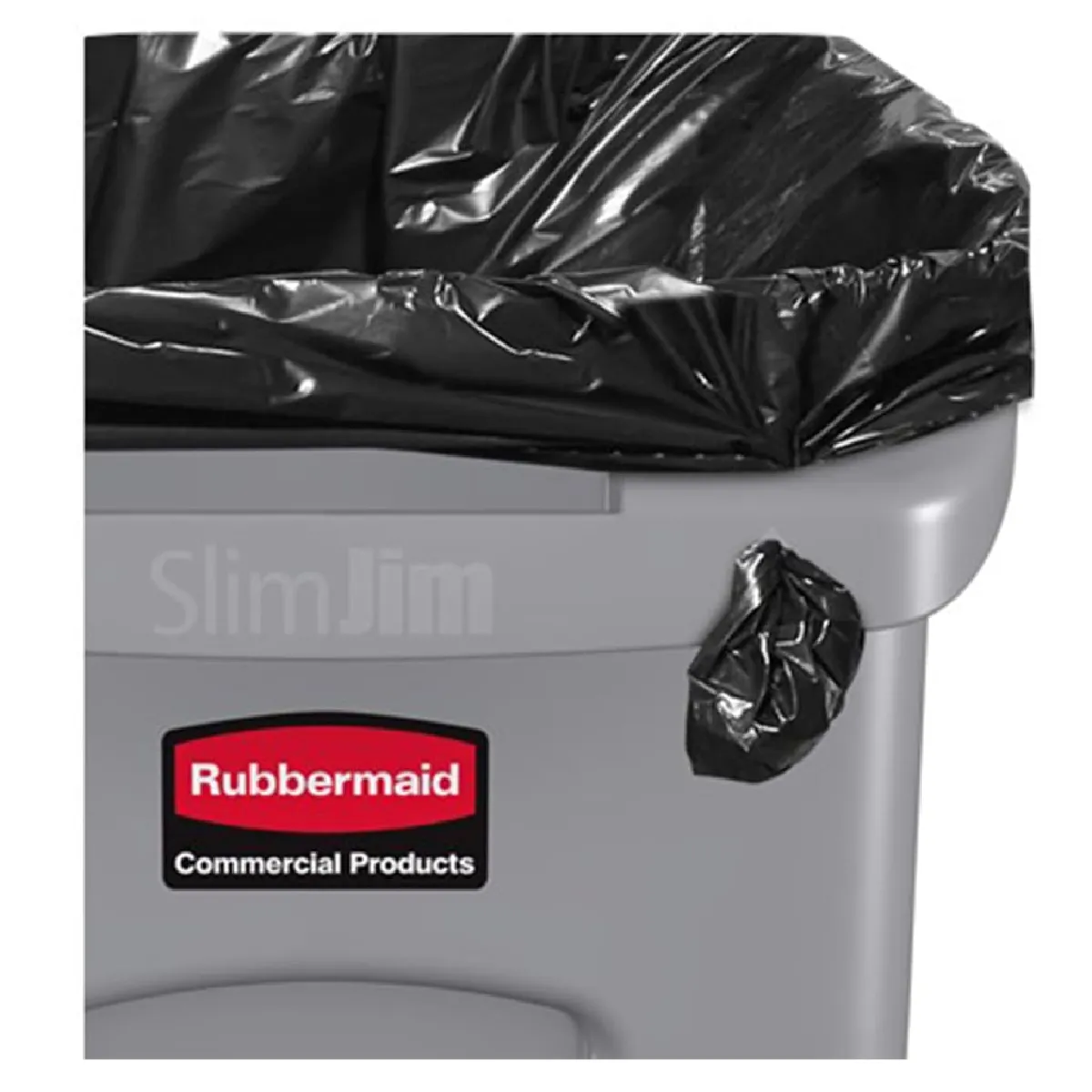 Rubbermaid Slim Jim Poubelle - 60 L - Gris